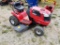 HUSKEE LT4200 RIDING LAWN MOWER, DROVE OFF TRAILER, NEW BATTERY, 7 SPEED