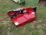 NEW RED ATLAS AGRI 5' ROTARY CUTTER, 3PH, 40HP GEARBOX, WITH SLIP CLUTCH, N