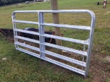 NEW 8' GALV GATE WITH HINGES/CHAIN