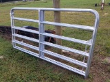 NEW 8' GALV GATE WITH HINGES/CHAIN