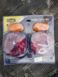 NEW STARK SET OF TRAILER LIGHTS W/ WIRE AND CONNECTORS