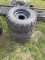 25X11-12 TIRES AND RIMS (3)