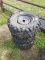 25X10.00-12 TIRES AND RIMS (3)