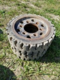 DRIVE TIRES FOR GEHL FORKLIFT 21X7X15 (2)