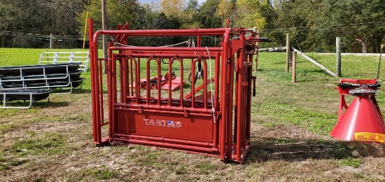 NEW TARTER CATTLEMAN SERIES 3 WORKING CHUTE WITH AUTO CATCH HEAD CATCH