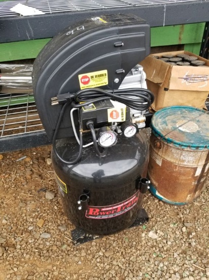 NEW POWERTRAIN 120 PSI 10 GAL AIR COMPRESSOR