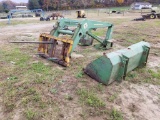 JOHN DEERE 145 FRONT END LOADER, TOOK OFF 1 MONTH AGO, WITH 60