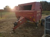 NEW HOLLAND 678 ROUND BALER, 5X5 BALES, BALED THIS YEAR, PTO SHAFT AND TWIN