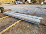 GUARDRAIL APPROX 7 PIECES AT 12'6