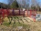 NEW TARTER SCRATCH/DENT AMERICAN RED 12' CORRAL PANELS (SET OF 6 FOR ONE MO