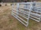 NEW 8' GALV 6 BAR GATE WITH HINGES/CHAIN