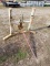 WHITE HAY RING MOVER/BALE SPEAR