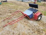 RED TRAINING CART WITH HARNESS