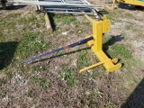 3PH YELLOW HAY SPEAR WITH 2 5/16 BALL