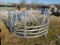 NEW GALV 3PC HORSE HAY RING 19 GUAGE WITH 4 BAR SKIRT