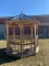 NEW 8.5' GAZEBO WITH SOLAR LIGHT, MADE BY THE STUDENTS OF BLEDSOE COUNTY VOCATIONAL CENTER,