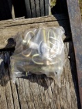 UNUSED GOLD 7/8 X 4 1/4 HITCH PINS (BUNDLE OF 5)