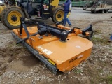 2020 WOODS 10' DS120 DOUBLE WHEEL ROTARY CUTTER, 3PH, HYDRAULIC TAIL WHEEL,