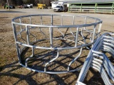 NEW 3 PIECE S BAR GALV 19 GAUGE CATTLE HAY RING