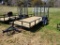 2022 CLAYS 6X12 BUMPER PULL TRAILER, WITH 4' TAILGATE, 2990 LBS CAP, S: 55J