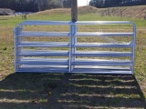NEW 10' GALV GATE WITH HARDWARE