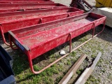 10' B&W RED FEED BUNK USED