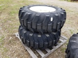 17.5L-24 TIRES AND RIMS (2)