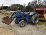 LONG 610 TRACTOR, 2WD, DIESEL, WITH LONG 1550 FRONT END LOADER,60