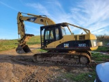 CAT 320C L EXCAVATOR, HAS FORESTRY CAGE, HOURS SHOWING: 12,882, APPROX 42