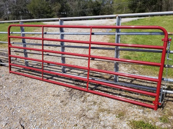 NEW TARTER SCRATCH/DENT RED BULLMAX ROUND CORNER 12' GATE