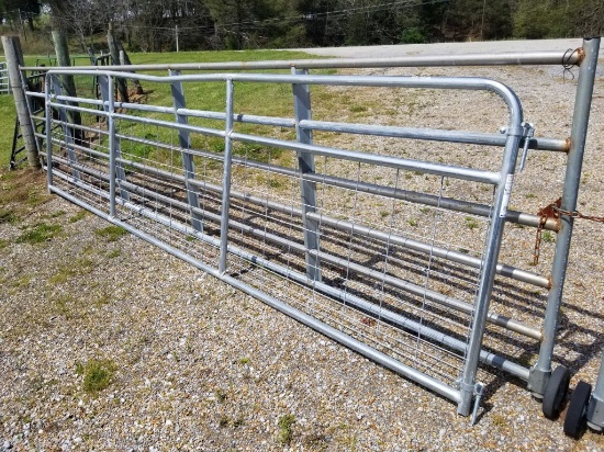 NEW TARTER SCRATCH/DENT GALV WATCHMAN 16' WIRE MESH GATE