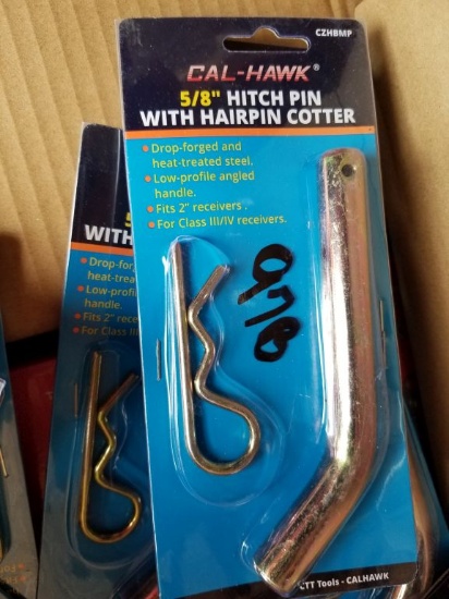 NEW 5/8 HITCH PIN (5 FOR ONE MONEY)