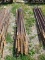 USED METAL T POSTS (APPROX 25)