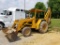 JOHN DEERE 410D BACKHOE, HAS FRONT END LOADER AND 7' BUCKET, HAS 18