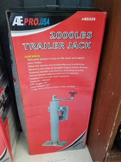 NEW 2000 LBS TRAILER JACK