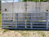 NEW 12' GALV GATE WITH CHAIN/HINGES