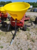 UNUSED 2016 COSMO BUMPER PULL SPREADER, APPROX 500 LB, S: 0577964