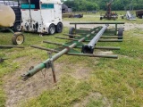 GREEN HAY WAGON/TRAILER PULL TYPE, 14' X 8' WIDE