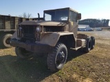 MILITARY 2.5 TON TRUCK, MULTIFUELER ENGINE, 6 WHEEL DRIVE, PINTLE HOOK, NO