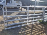 NEW 10' GALV GATE WITH CHAIN/HINGES