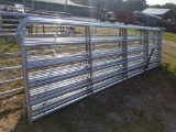NEW GALV 16' GATE WITH CHAIN/HINGES