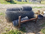 PALLET OF 5 ROLLS OF ASSORTED SIZED FENCING *SELLS ABSOLUTE
