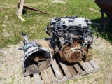 2002 3.6 V6 MOTOR AND TRANSMISSION, SELLER SAID 83,000 MILES ON IT AND IT W