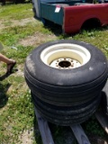 11L-15 TIRES AND RIMS (2)