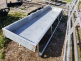 NEW 10' ALL METAL GALV FEED BUNK