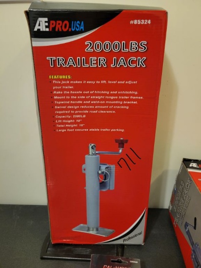 NEW 2000 LBS TRAILER JACK**sells absolute**