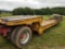 HYSTER TRI-AXLE DROP NECK SEMI TRAILER, WITH FOLD OUT RAMPS, 8' TOP DECK, 2