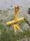 YELLOW 3PH COUNTYLINE T POST PULLER**SELLS ABSOLUTE**