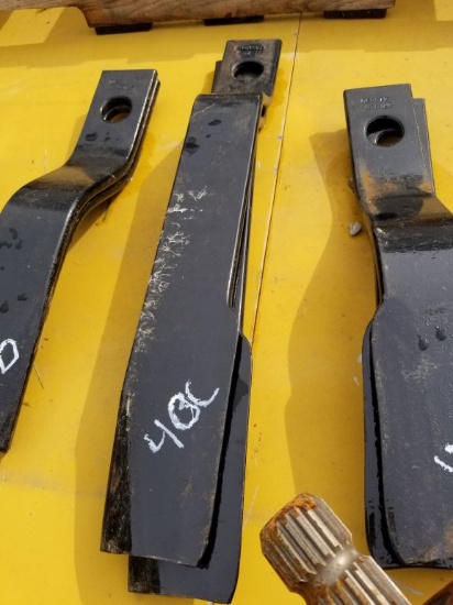 UNUSED APPROX 25" ROTARY CUTTER BLADES (SET OF 2)
