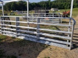 NEW 14' GALV GATE WITH CHAIN/HINGES